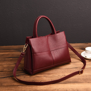 Solid Color Shoulder Handbags Women PU Leather Small Tote Crossbody <b>Bags</b> - Product Image 3