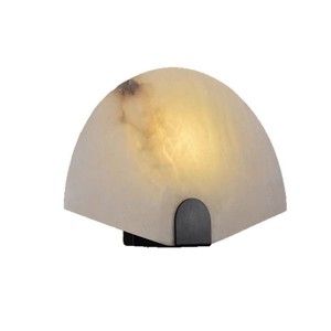 Lámpara de pared de mármol con fuente de luz LED de 220V para sala de estar, dormitorio, entrada, diseño minimalista - Product Image 5