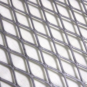 Panneaux intérieurs décoratifs Trous de treillis métallique déployé galvanisé Expansion Métal Aluminium Façade treillis métallique déployé - Product Image 1