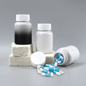 Conteneur de médicament dégradé givré personnalisé de 160ml bouteille de stockage de comprimés de vitamine de médicament sur ordonnance avec bouchon étanche - Product Image 5