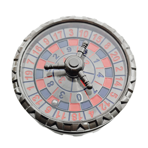 Spinner de décision en métal vintage - Jouet anti-stress EDC 7-en-1 avec dés de roulette pour D&D, jeux de rôle et soulagement du stress - Product Image 6