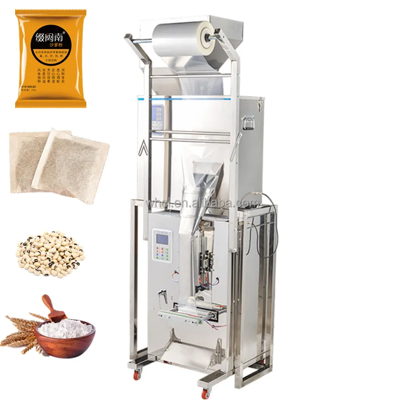 200g automatico 250g di semi di arachidi di fagioli cibo patatine spezie caffè in polvere sacchetto di granuli macchina confezionatrice bustina