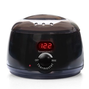 Olla Calentadora de Cera Eléctrica de Metal Lifestance con Calentador de Cera Depilatoria, Enchufe JP para Depilación Corporal y Facial - Product Image 1