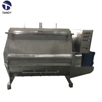 Horizontale Fruitpoederverwerking Multi-Paddle Mixer Industriële Blender Met Verwarmingskoelmantel