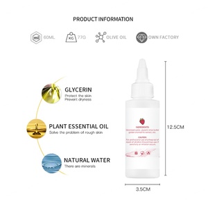 JTING Soin des ongles, protecteur, saveur fraise, adoucissant pour cuticules et peaux mortes, 60ml, réparation des bords des ongles, OEM, étiquette personnalisée, marque privée unique - Product Image 3