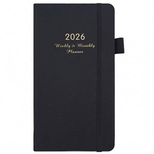 Bloc de Notas Ecológico 2026 con Impresión Serigráfica en Papel, Organizador Premium para Regalos Corporativos y Planificación Personalizada con Marca Personalizada - Product Image 1