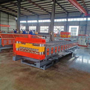 Máquina formadora de rollos de hoja de zinc para techos de hierro corrugado y trapezoidal de techo de metal de acero de bajo precio - Product Image 4