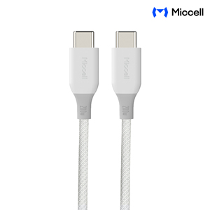 Câble de charge rapide tressé Miccell Wholesale 1M 200W pour téléphone portable, câble de données USB-C Type C pour iPhones, Xiaomi - Product Image 1
