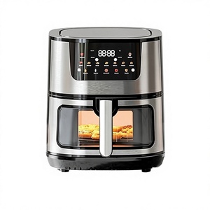 Friteuse à air intelligente 9L avec fenêtre visible, <span class=keywords><strong>four</strong></span> numérique multifonction grande capacité pour une cuisson saine, appareil de cuisine - Product Image 1