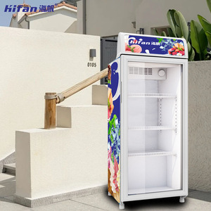 Hifan <strong>Redbull</strong> bar <strong>Fridge</strong> Air Cooling Portable Electronic Glass Door 110V/220V mini Coolers <strong>Fridge</strong> for Shop - Product Image 4