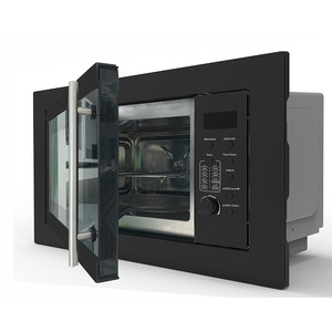 Cocina incorporada en <span class=keywords><strong>acero</strong></span> <span class=keywords><strong>inoxidable</strong></span> 20L Pantalla de vidrio digital eléctrica Horno de <span class=keywords><strong>microondas</strong></span> automático para el hogar - Product Image 2