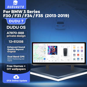 DUDUAUTO Radio con Pantalla de 12.3 Pulgadas, Android 13, para Vehículos, Monitor, GPS, Navegación para <span class=keywords><strong>BMW</strong></span> Serie 3 F30 F31 F34 F35 2013-2019 - Product Image 5