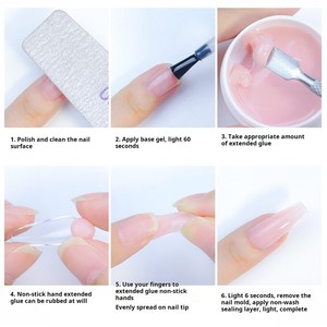 <span class=keywords><strong>Gel</strong></span> <span class=keywords><strong>Frío</strong></span> UV Transparente, Blanco y Rosa de 15ml, 4 Colores, OEM, <span class=keywords><strong>para</strong></span> Extensión de <span class=keywords><strong>Uñas</strong></span>, Venta al Por Mayor - Product Image 6