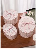 Emballage alimentaire pour Biscuit Bonbons Gâteau En Carton Matériel pour Bougie Cosmétique Boîte Cadeau Ronde