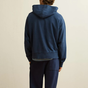 Sudadera con capucha de diseño elegante, estilo playero, con bolsillos, personalizada, de felpa suave de algodón. - Product Image 2