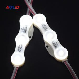 Module LED Samsung DC12V SMD2835 IP68 Étanche 3LED 1.2W Injection LED pour Enseigne Extérieure Garantie 7 Ans - Product Image 1