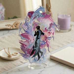 OEM ODM Anime Love and Deepspace – <span class=keywords><strong>D</strong></span>écoration artistique en acrylique, 5 designs uniques, figurine <span class=keywords><strong>d</strong></span>écorative transparente en acrylique - Product Image 4