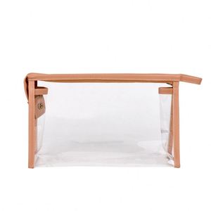 Sac de voyage transparent et portable pour femmes, idéal pour organiser les cosmétiques et le maquillage – Fabrication en usine certifiée BSCI, vente en gros - Product Image 3