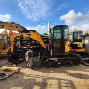 Mini-excavatrice d'occasion de 3,5 tonnes, excavatrice hydraulique compacte à queue zéro pour la construction, l'agriculture, l'aménagement paysager, type SY35U, best-seller - Product Image 1