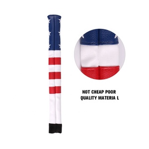 Funda Protectora para Palos de Golf de Cuero PU Impermeable Personalizada por el Fabricante, con Indicador de Dirección y Tapa de Práctica - Product Image 2