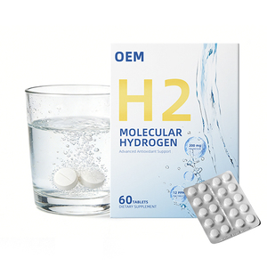 แท็บเล็ตกรีนพาย พกพาสะดวก H2 ไฮโดรเจน แมกนีเซียม ช่วยเสริมสุขภาพ แท็บเล็ตน้ำไฮโดรเจนธรรมชาติ H2 - Product Image 1