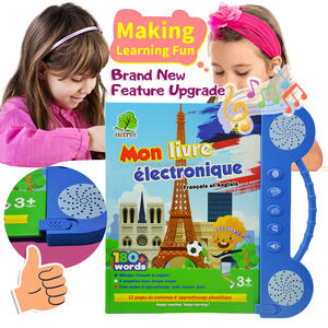 Livres électroniques pour enfants, Machine d'apprentissage pour apprendre le français et l'anglais - Product Image 2