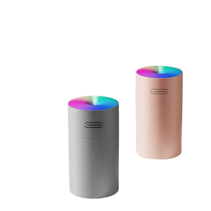 <span class=keywords><strong>Humidificador</strong></span> USB Portátil con Luz RGB - Difusor de Aire Ultrasónico Silencioso para Escritorio, Coche y Viajes, Herramienta de Aromaterapia - Product Image 1