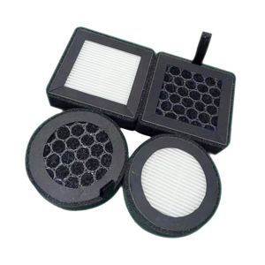 Tùy chỉnh xếp li Hepa kích hoạt bộ lọc carbon vật liệu sợi tổng hợp cho ngành công nghiệp xây dựng - Product Image 3