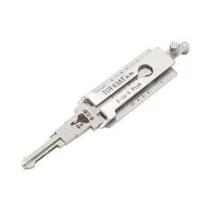 LISHI Lockpick Bộ Giải Mã 2 Trong 1 Thợ Khóa Công Cụ Cho Toyota Camry, Reiz, Corolla Tự Động Khóa Mở Reader Lishi TOY43AT