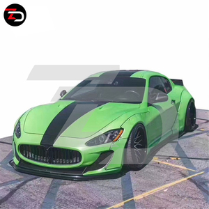 Kit de Carrocería Estilo LB para <span class=keywords><strong>Maserati</strong></span> GT <span class=keywords><strong>Gran</strong></span> <span class=keywords><strong>Turismo</strong></span>, con Guardabarros Anchos, Parachoques, Difusor Trasero y Alerón, Venta Directa de Fábrica - Product Image 2