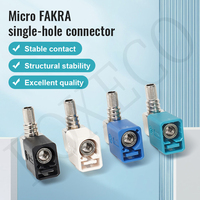Connecteurs FAKRA personnalisés FOXECO pour la transmission de signal dans les appareils électroniques avec matériau PBT/PA66