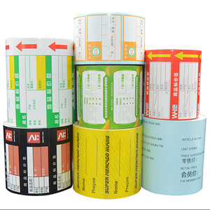 Bán Buôn 100X150 100X100 100X75Mm Tự Dính Mã Vạch Nhãn Waybill Sticker dricet Máy In Nhiệt Nhãn Cuộn - Product Image 5