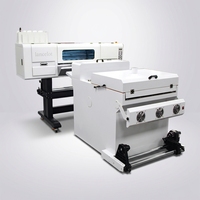 Imprimante DTF A1 24 pouces (60 cm) à double tête I3200, machine d'impression directe sur film en rouleau pour vêtements et t-shirts, fournie directement par l'usine