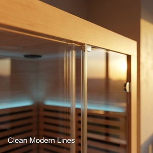 Sauna extérieur en <span class=keywords><strong>bois</strong></span> de pin blanc, directement de l'usine, avec poêle à <span class=keywords><strong>bois</strong></span>, option abordable pour plusieurs utilisateurs - Product Image 3
