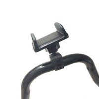 Support de téléphone pour poussette, chariot de courses, voiturette de golf, chariot à pousser, vélo, pince de fixation pour téléphone portable à rotation 360°