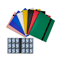 Classeur de cartes à collectionner en plastique A4 A5 pour Pokémon, Yu-Gi-Oh!, K-Pop, albums photo personnalisés, rangement d'anime, étanche et écologique