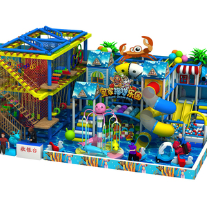 Đổi mới mới thương mại Đại Dương chủ đề phiêu lưu công viên Thiết bị trẻ em trong nhà nghịch ngợm lâu đài sân chơi với bọt Pit trò chơi - Product Image 3