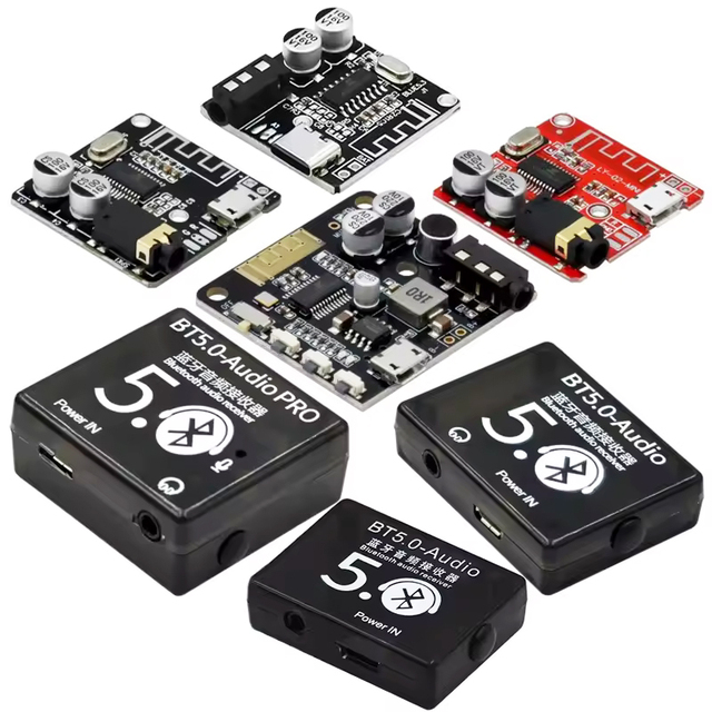 VHM-314 DIY for Bluetooth Audio Receiver Board 4.1 5.0 Mp3 Lossless Decoder Board Wireless Stereo Music Module 3.7-5V