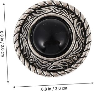 กระดุมแป๊กแบบวินเทจ ARTIBETTER สำหรับตกแต่งเสื้อผ้าและงานฝีมือ ทำจากหนัง Tangcao จำนวนหลายชิ้น - Product Image 2