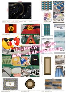 Alfombra de Nylon 100% Impresa, Diseño Moderno y de Tendencia, Diseño Personalizado, Arte de Cielo Estrellado y Arcade Cósmico, Fabricada a Máquina para el Hogar - Product Image 4