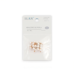 Charm con Perle ILAN 6mm 18pz Autoadesivi Accessori per Gioielli - Product Image 1