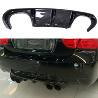 Diffuseur arrière en fibre de carbone de style HM E92 M3 pour kit carrosserie BMW M3 E92 E93