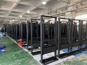 INSOVISION Outdoor LCD Advertising Screen Wholesale Floor-<b>Standing</b> Digital Signage Display Video Player Airport Use OEM Supplier - Product Image 3