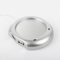 קפה ספל חם חורף נייד Usb שולחן העבודה כוס חם חשמלי להכנת תה מים קקאו חלב מעשי מיני כוס כרית דוד
