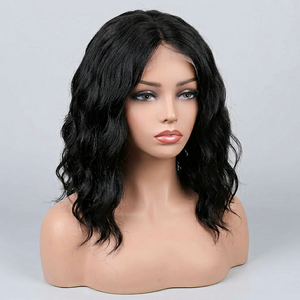 Cheveux humains indiens vierges non traités Remy, naturels, lisses et ondulés, double tirage, pour trame double cousue à la machine pour l'alignement des cuticules - Product Image 1