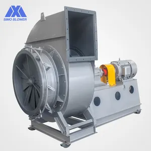 Blower Sentrifugal Udara Putar Industri Motor AC