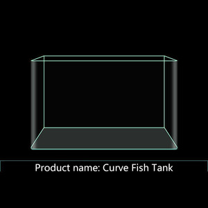 Productos para el Hogar Peceras de Vidrio Ultra Transparente Curvadas sin Borde para Peces - Product Image 6