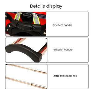 Valise d'urgence personnalisée LUPU pour le transport en extérieur et sac à dos de sauvetage d'urgence Trousse de premiers soins - Product Image 4