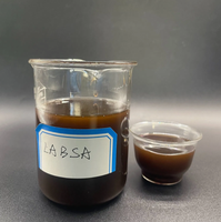 Acide dodecylbenzènesulfonique (LABSA) 96% en gros (liquide brun) CAS 68584-22-5 Durée de conservation de 2 ans MOQ 21 tonnes pour détergent