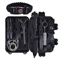 Sac de survie tactique SOS Kit de survie d'urgence Équipement de survie en plein air